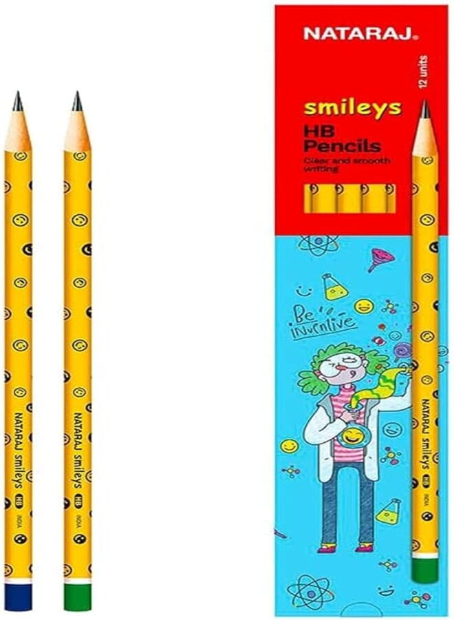 smileys indian pencils pack of 12 unit, NA164
